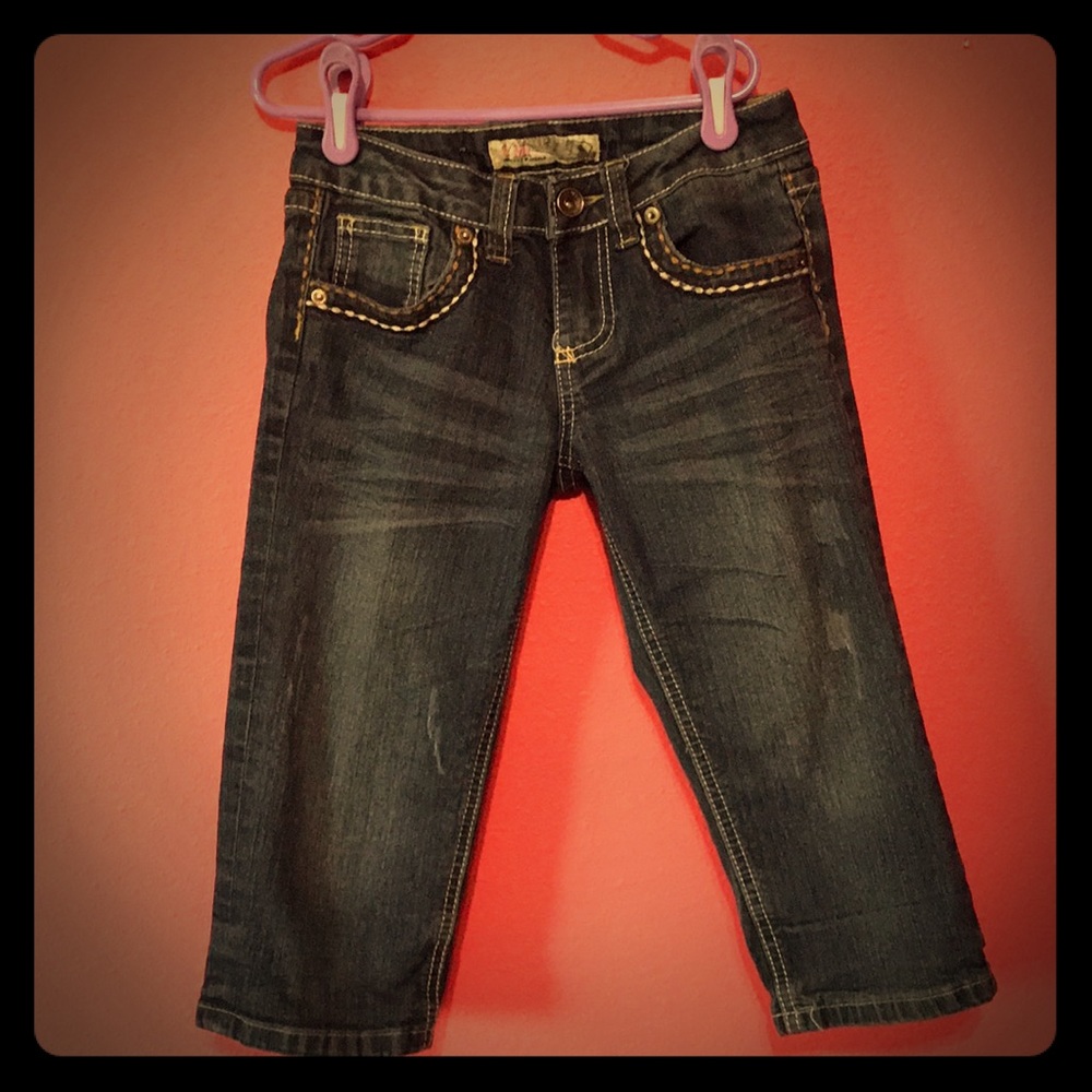 Girls Crop Jeans